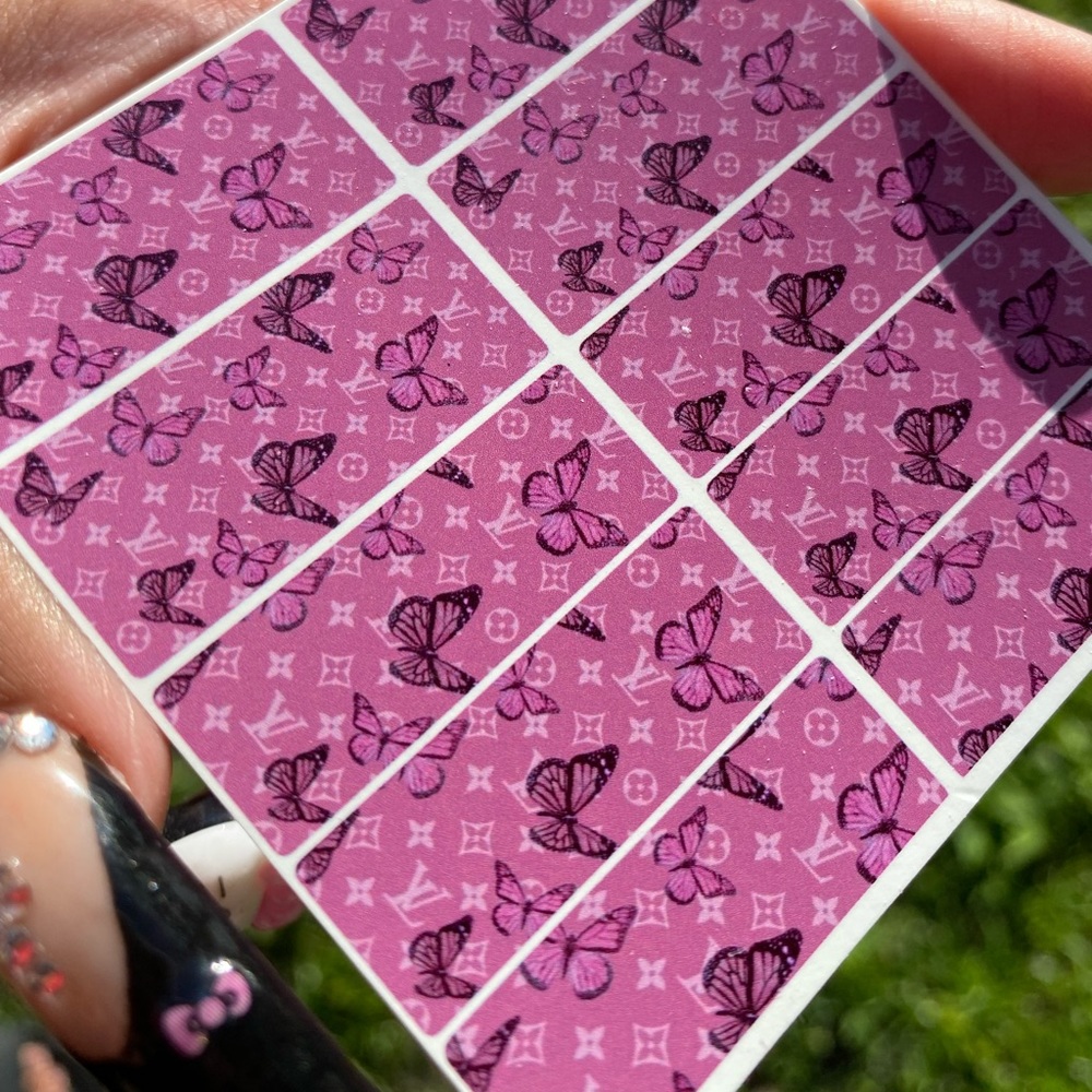 Water slide decals